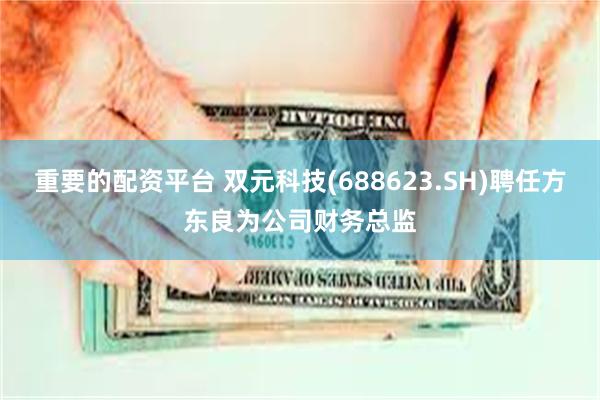重要的配资平台 双元科技(688623.SH)聘任方东良为公司财务总监