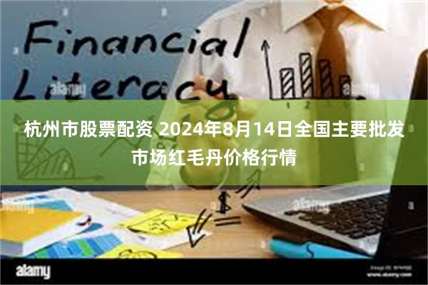 杭州市股票配资 2024年8月14日全国主要批发市场红毛丹价格行情