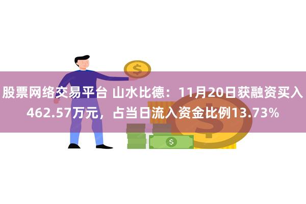 股票网络交易平台 山水比德：11月20日获融资买入462.57万元，占当日流入资金比例13.73%