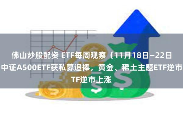 佛山炒股配资 ETF每周观察（11月18日—22日）｜中证A500ETF获私募追捧，黄金、稀土主题ETF逆市上涨