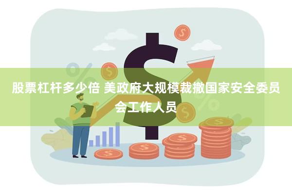 股票杠杆多少倍 美政府大规模裁撤国家安全委员会工作人员